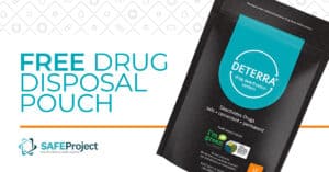 Deterra free drug disposal pouch